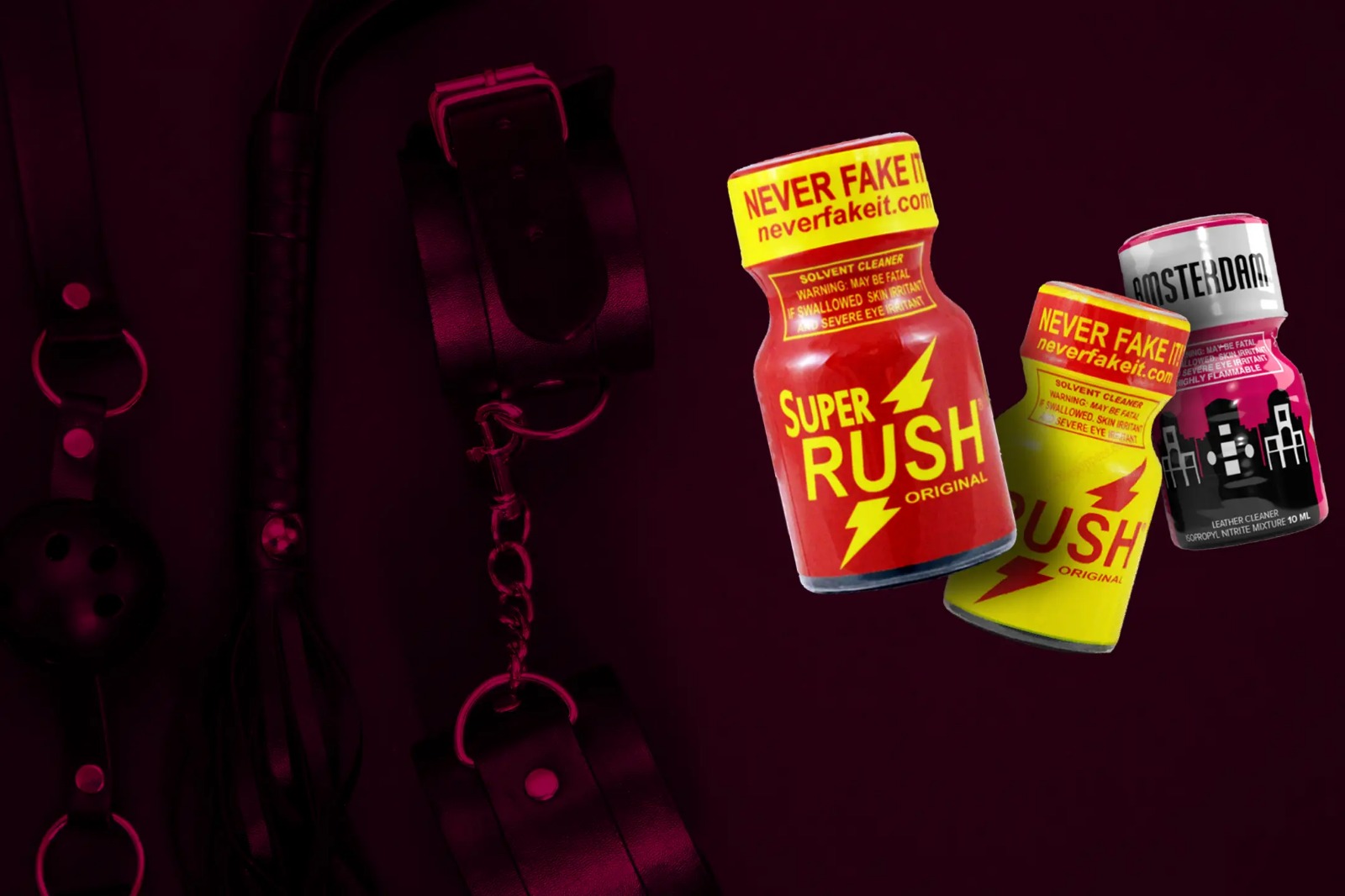 Poppers y potenciadores